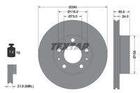 TEXTAR 92305203 Bremsscheibe