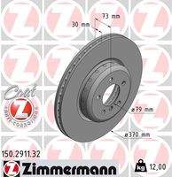 ZIMMERMANN 150291132 Bremsscheibe