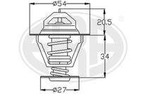 ERA 350241 Thermostat, Kühlmittel