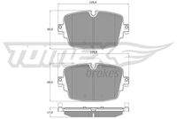 TOMEX Brakes TX1613 Bremsbelagsatz, Scheibenbremse