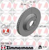 ZIMMERMANN 250138620 Bremsscheibe