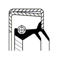 CORTECO 49110138 Wellendichtring, Differential