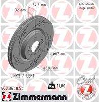 ZIMMERMANN 400364854 Bremsscheibe