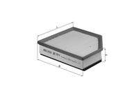KNECHT LX1593/2 Luftfilter