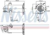 NISSENS 989431 Kühler, Abgasrückführung