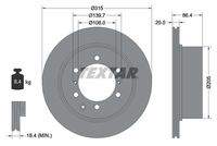 TEXTAR 92146703 Bremsscheibe