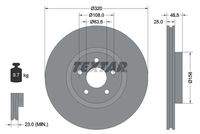 TEXTAR 92149105 Bremsscheibe