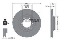 TEXTAR 92149400 Bremsscheibe