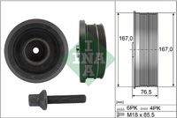 Schaeffler INA 544008220 Riemenscheibensatz, Kurbelwelle