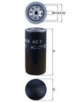 KNECHT KC7 Kraftstofffilter