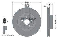 TEXTAR 92139500 Bremsscheibe