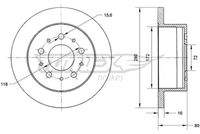 TOMEX Brakes TX7061 Bremsscheibe