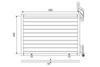 VALEO 814075 Kondensator, Klimaanlage