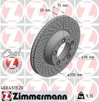 ZIMMERMANN 460451320 Bremsscheibe
