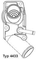 BorgWarner (Wahler) 443392D Thermostat, Kühlmittel