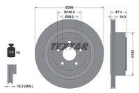 TEXTAR 92173603 Bremsscheibe