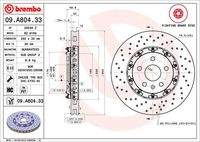 BREMBO 09A80433 Bremsscheibe
