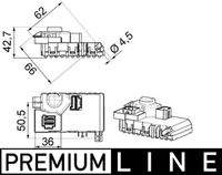 MAHLE ABR63000P Regler, Innenraumgebläse