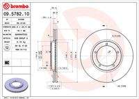 BREMBO 09578210 Bremsscheibe