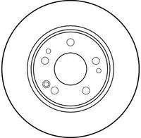TRW DF1581 Bremsscheibe