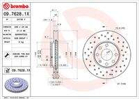 BREMBO 0976281X Bremsscheibe