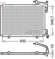 DENSO DCN10055 Kondensator, Klimaanlage