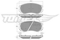 TOMEX Brakes TX1529 Bremsbelagsatz, Scheibenbremse