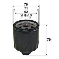 VALEO 586072 Ölfilter