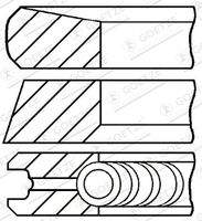 GOETZE ENGINE 0842200000 Kolbenringsatz