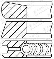 GOETZE ENGINE 0842200000 Kolbenringsatz