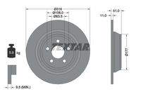 TEXTAR 92291903 Bremsscheibe