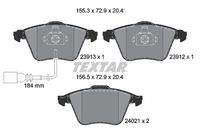 TEXTAR 2391301 Bremsbelagsatz, Scheibenbremse
