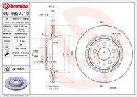 BREMBO 09982711 Bremsscheibe