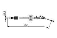 BOSCH 1987482798 Seilzug, Feststellbremse