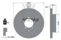 TEXTAR 92170603 Bremsscheibe