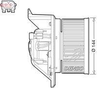 DENSO DEA05005 Innenraumgebläse