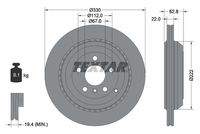TEXTAR 92150903 Bremsscheibe