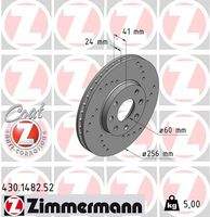 ZIMMERMANN 430148252 Bremsscheibe