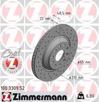 ZIMMERMANN 100330952 Bremsscheibe