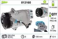 VALEO 813160 Kompressor, Klimaanlage