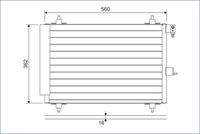 VALEO 817508 Kondensator, Klimaanlage