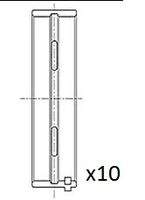 FAI AutoParts BM1025STD Kurbelwellenlager