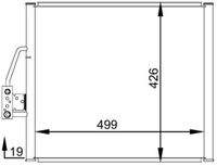 MAHLE AC277000S Kondensator, Klimaanlage