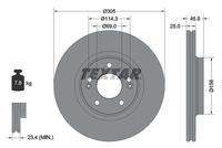 TEXTAR 92292205 Bremsscheibe