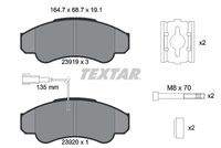 TEXTAR 2391901 Bremsbelagsatz, Scheibenbremse