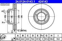 ATE 24012401431 Bremsscheibe
