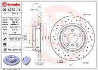 BREMBO 09A2701X Bremsscheibe