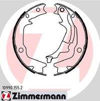 ZIMMERMANN 109901552 Bremsbackensatz, Feststellbremse