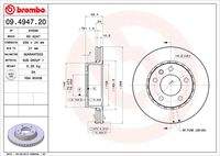 BREMBO 09494720 Bremsscheibe