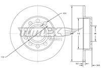 TOMEX Brakes TX7171 Bremsscheibe